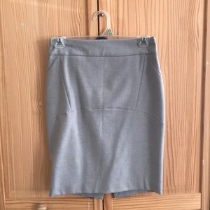 Express gray pencil skirt